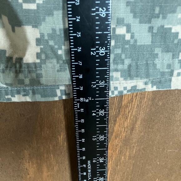 Military Army Combat Mens Coat Green Camouflage Uniform Digicam XL XLong - Picture 9 of 12